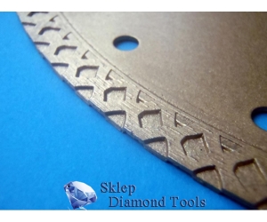 TARCZA DIAMENTOWA DO MARMURU GRESU DIAMONDTOOLS 230mm